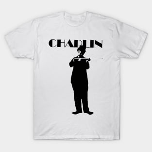 Chaplin silent movie pantomime T-Shirt